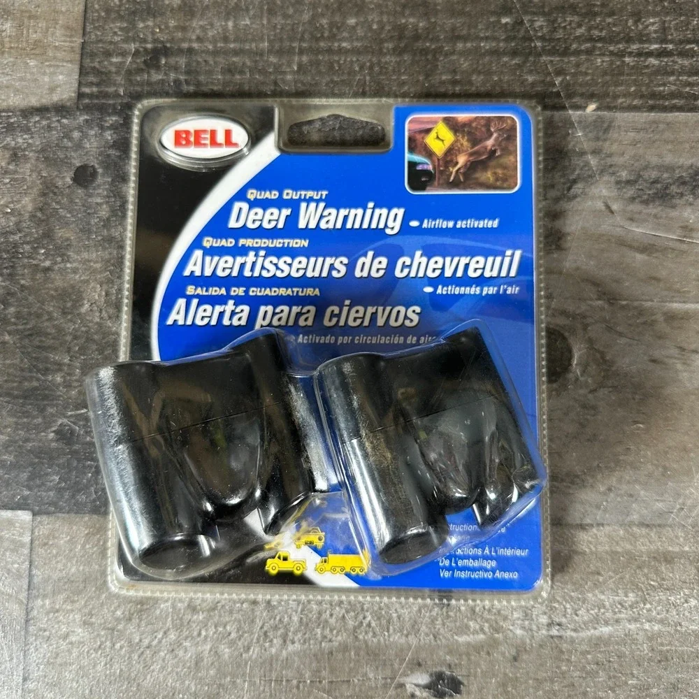 Bell Deer Warning Airflow Activated Device for Vehicles New Factory Sealed